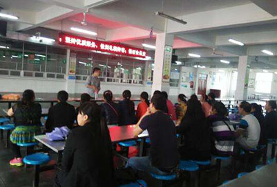 宜宾食品工业计算机职业中学校食堂环境