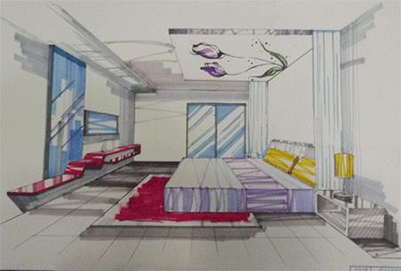 成都职业技术学校装潢室内设计专业教学内容有哪些?