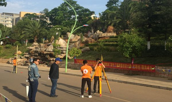 云南旅游职业学院测绘大赛